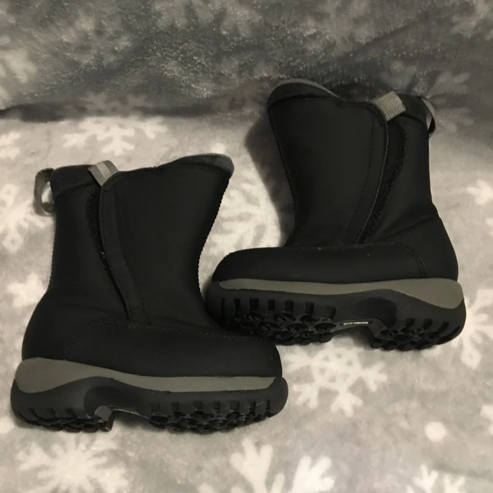 Lands End Black Boots